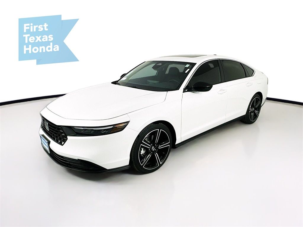 New Car 2025 Honda Accord Hybrid  Sport For Sale Under $35,000 In Austin, Texas
