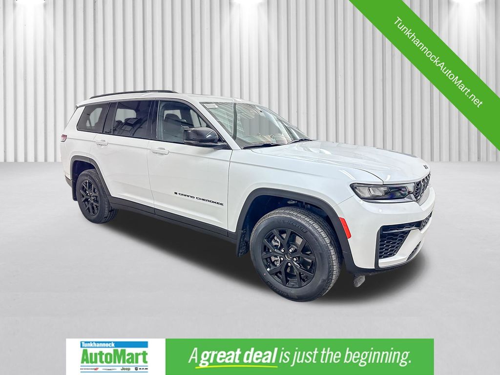 Bright White Clearcoat 2026 Jeep Grand Cherokee L SUV / Crossover Four-Wheel Drive 8-Speed Automatic