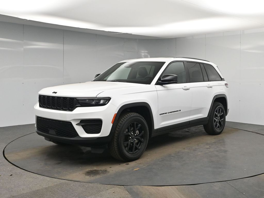 Bright White Clearcoat 2025 Jeep Grand Cherokee SUV / Crossover Four-Wheel Drive 8-Speed Automatic