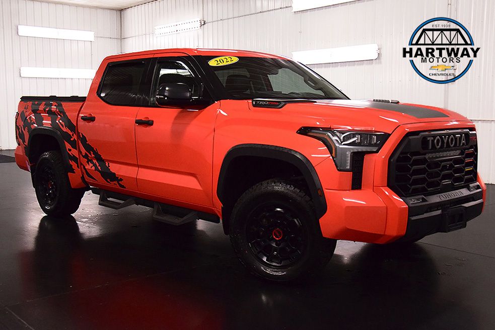 Solar Octane 2022 Toyota Tundra Hybrid Pickup Truck Four-Wheel Drive Automatic