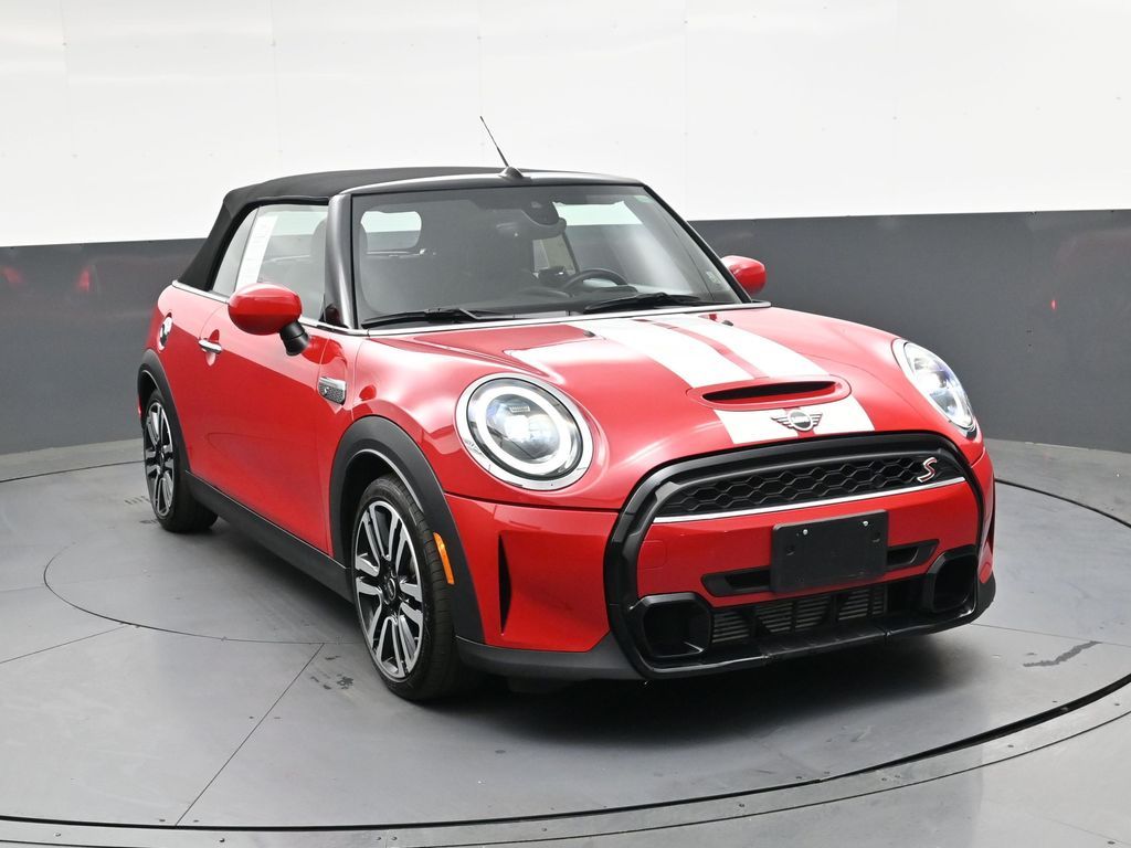 Chili Red 2024 MINI Cooper S Convertible FWD Convertible Front-Wheel Drive 7-Speed Automatic
