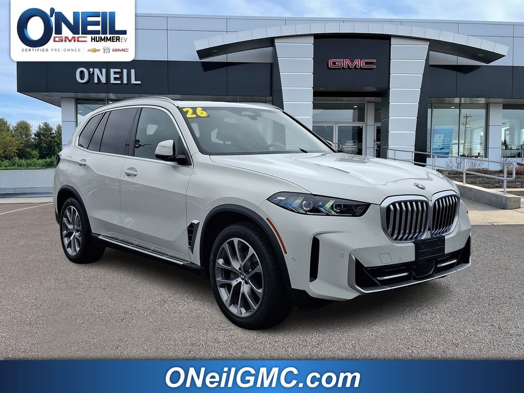 Alpine White 2026 BMW X5 SUV / Crossover All-Wheel Drive 8-Speed Automatic