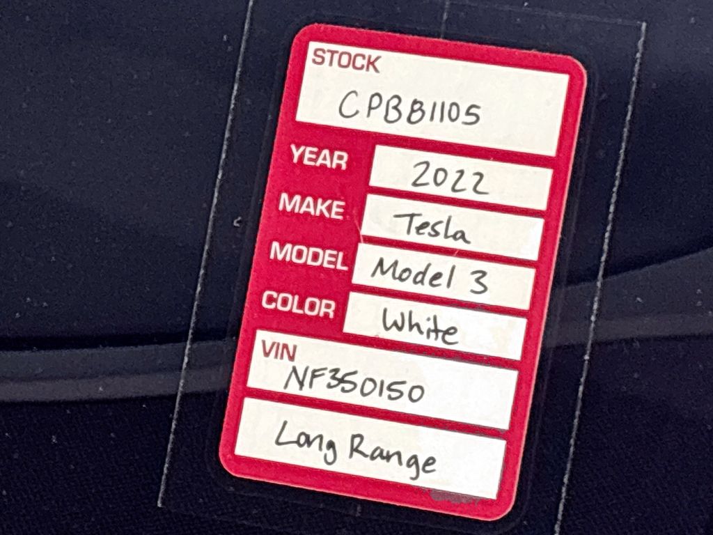2022 Tesla Model 3 Long Range