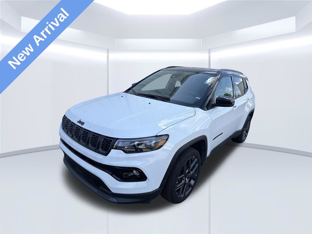 Bright White Clearcoat 2026 Jeep Compass SUV / Crossover Four-Wheel Drive 8-Speed Automatic