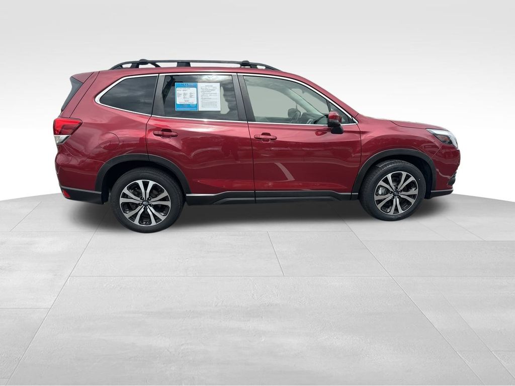 2022 Crimson Red Pearl Subaru Forester Limited AWD SUV