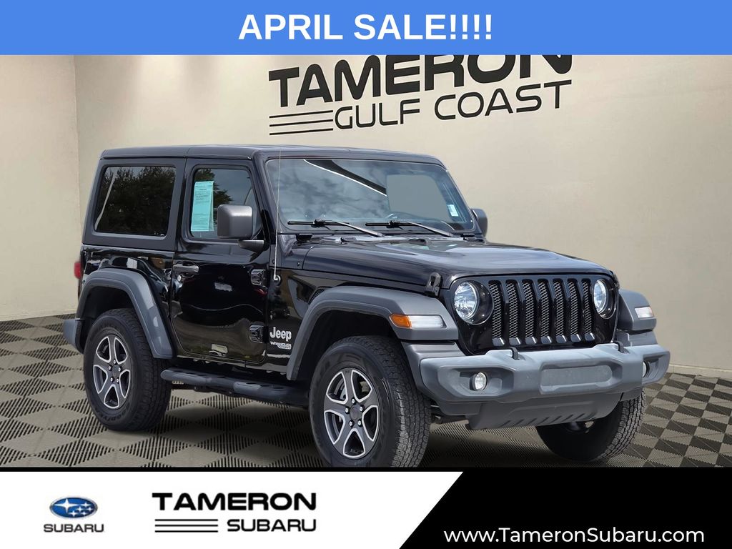 Black Clearcoat 2020 Jeep Wrangler Sport S 4WD SUV / Crossover Four-Wheel Drive 8-Speed Automatic