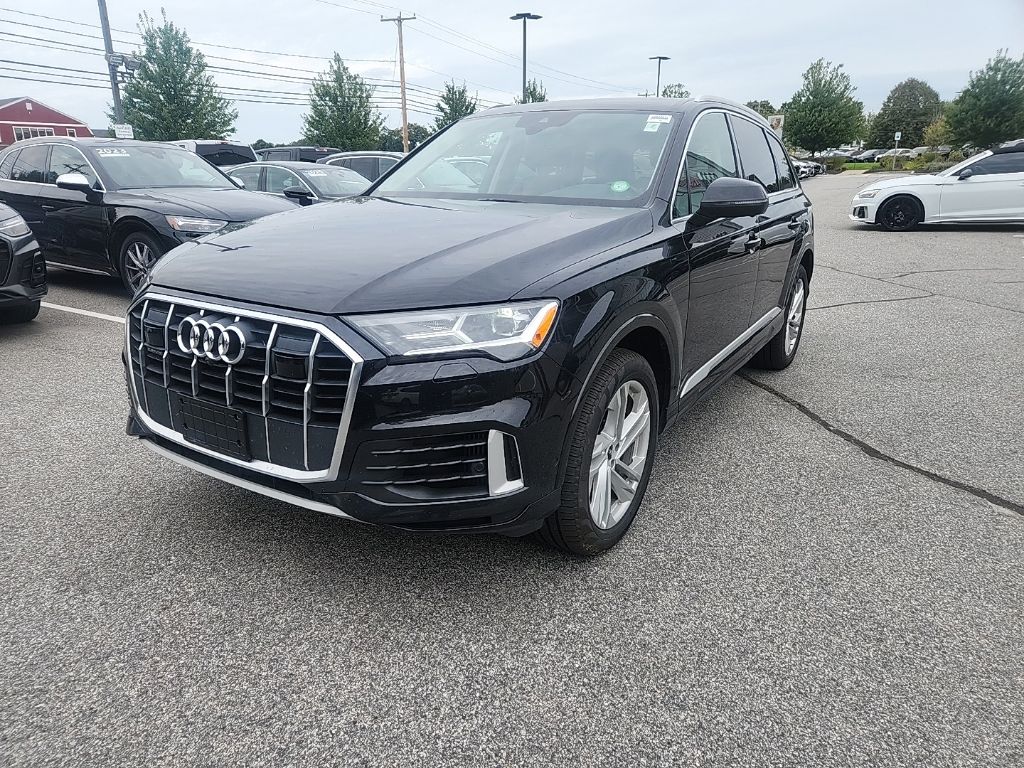 Orca Black Metallic 2021 Audi Q7 SUV / Crossover All-Wheel Drive 8-Speed Automatic