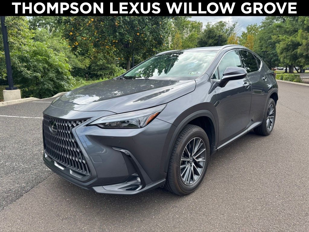 Cloudburst Gray 2026 Lexus NX Hybrid SUV / Crossover All-Wheel Drive Continuously Variable Transmission