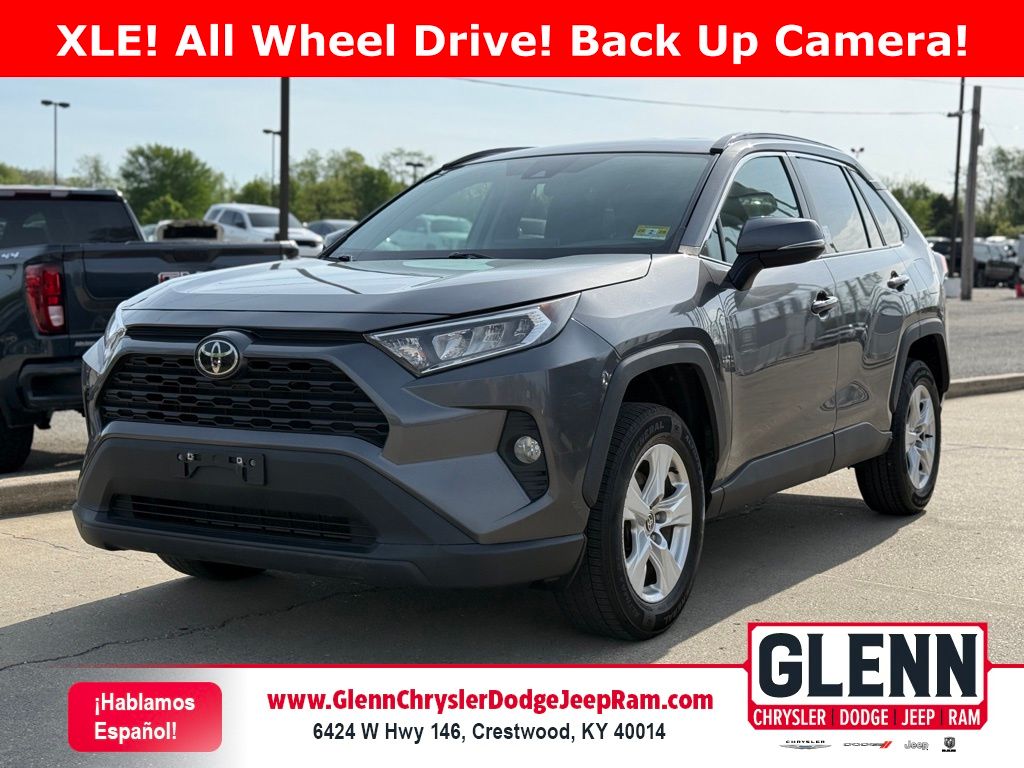 Magnetic Gray Metallic 2021 Toyota RAV4 XLE AWD SUV / Crossover All-Wheel Drive 8-Speed Automatic
