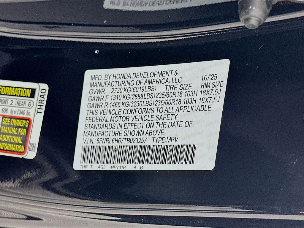 Thumbnail: 2026 Honda Odyssey - 23