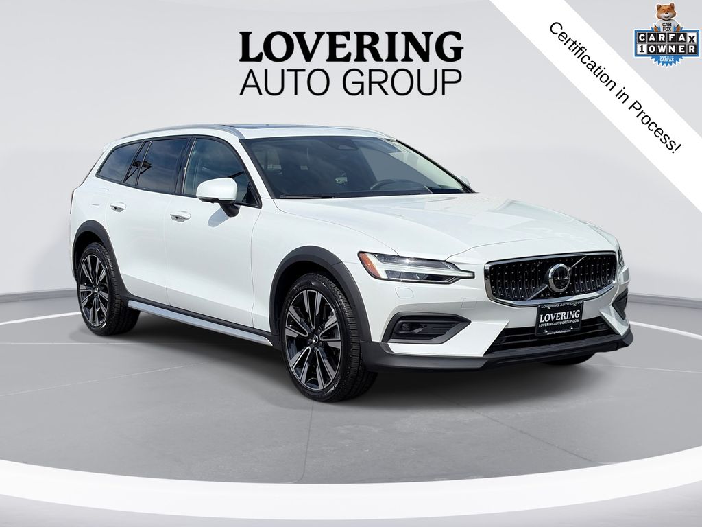 White Crystal 2025 Volvo V60 Wagon All-Wheel Drive Automatic