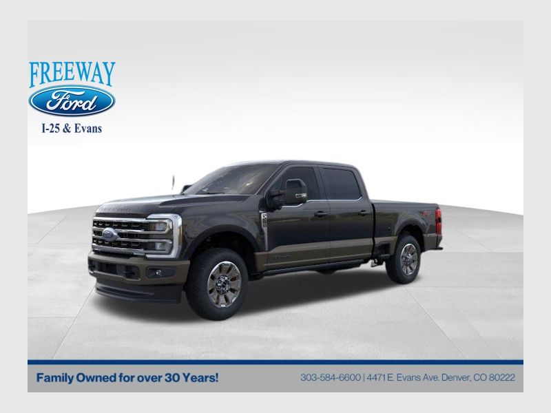 Agate Black Metallic 2026 Ford F-250 Super Duty King Ranch Crew Cab 4WD Pickup Truck Four-Wheel Drive Automatic