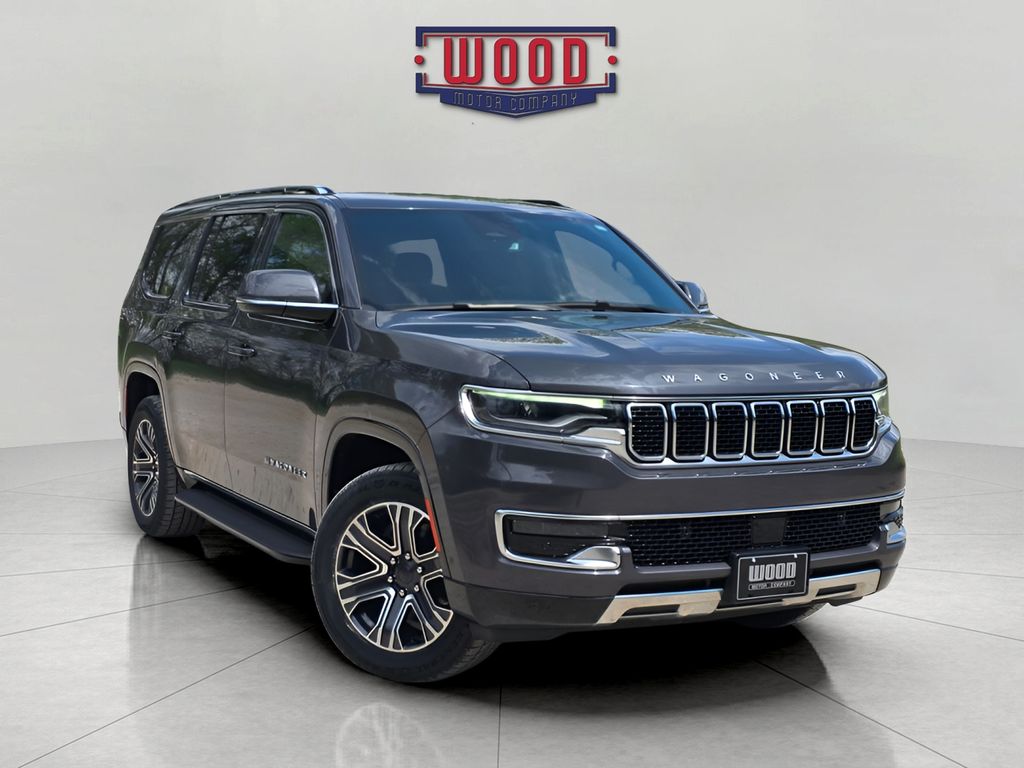 Baltic Gray Metallic Clearcoat 2022 Jeep Wagoneer Series III 4WD SUV / Crossover Four-Wheel Drive 8-Speed Automatic