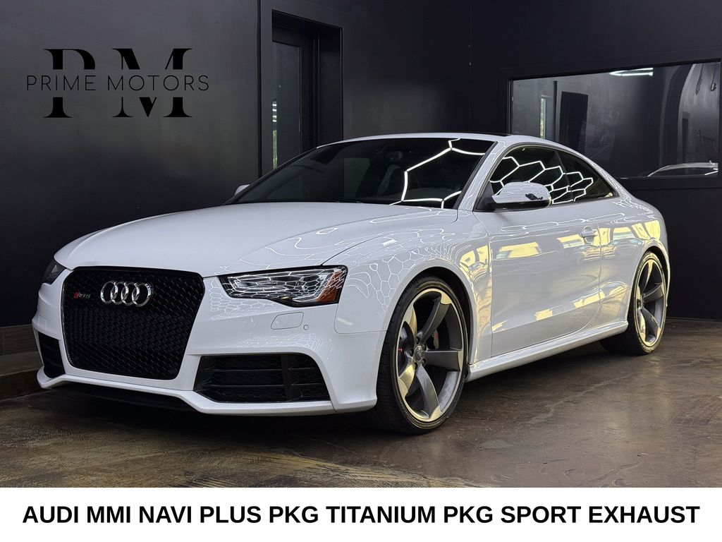 Ibis White 2013 Audi RS 5 Coupe 7-Speed Automatic