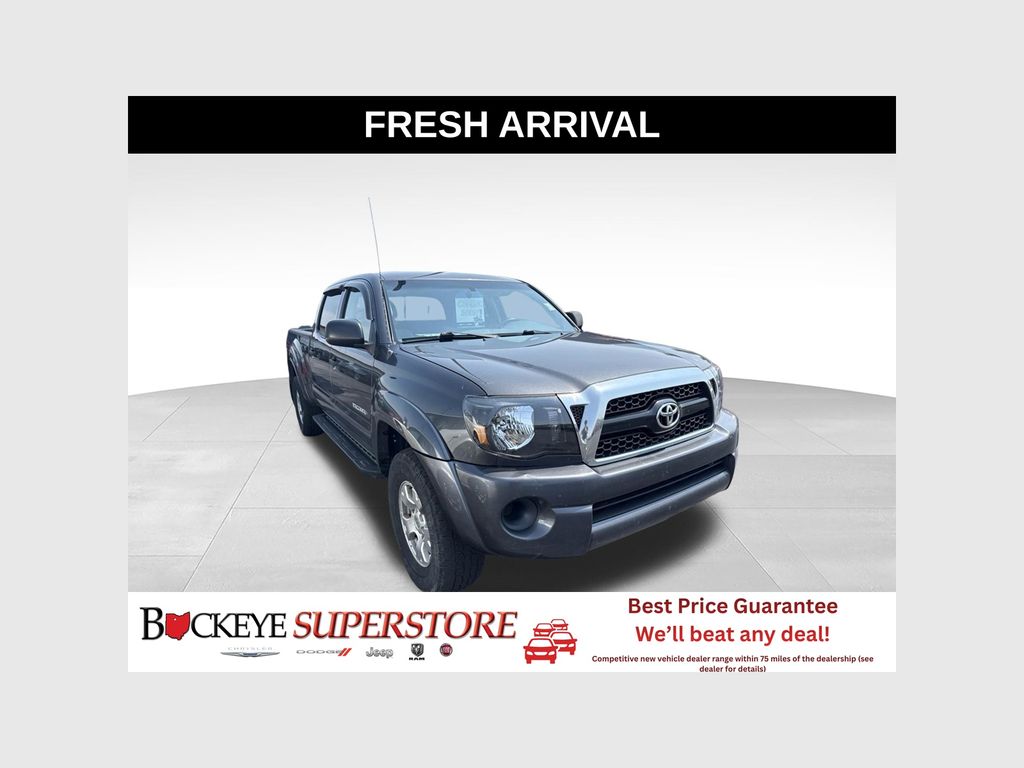 Gray 2011 Toyota Tacoma Pickup Truck Four-Wheel Drive 5-Speed Automatic Overdrive