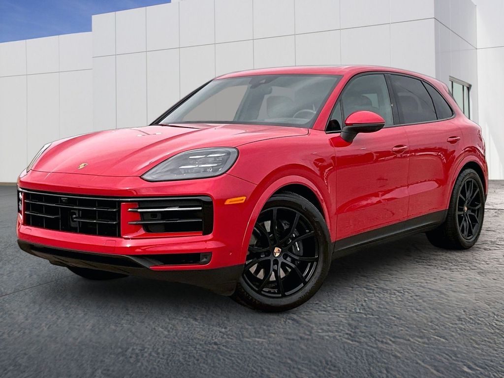 Carmine Red 2025 Porsche Cayenne SUV / Crossover All-Wheel Drive 8-Speed Automatic