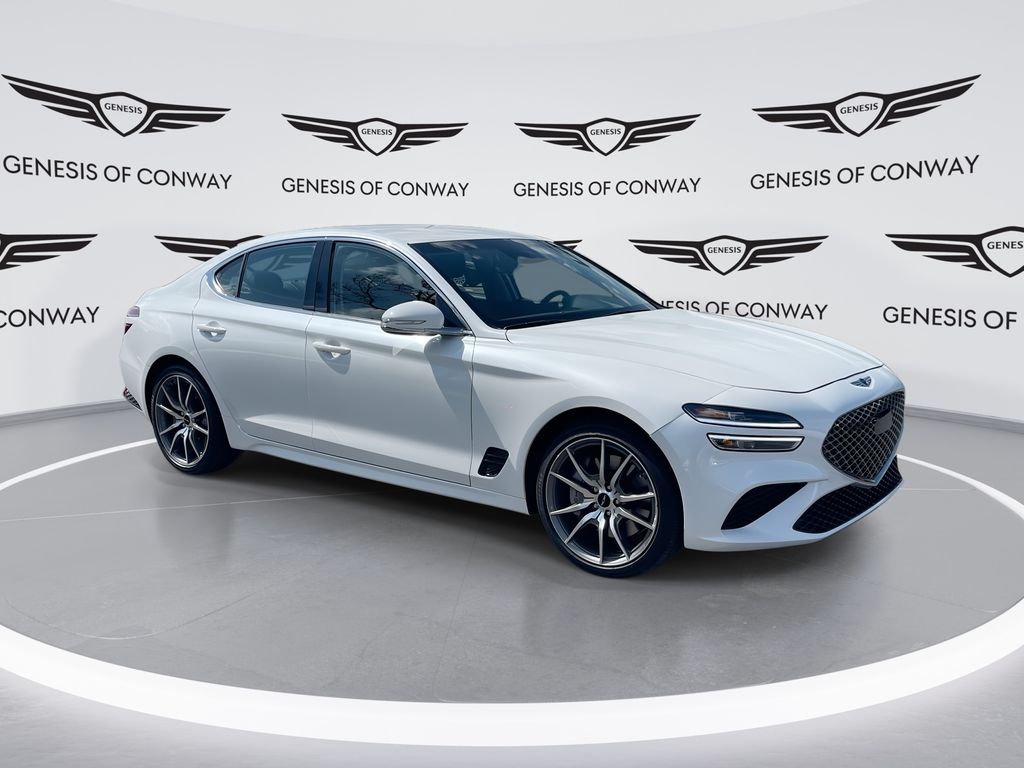 Uyuni White 2026 Genesis G70 2.5T Standard RWD Sedan Rear-Wheel Drive 8-Speed Automatic