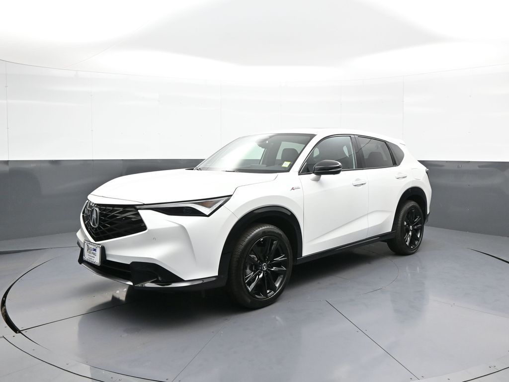 Platinum White Pearl 2025 Acura ADX SH-AWD with A-SPEC and Advance Package SUV / Crossover All-Wheel Drive Continuously Variable Transmission