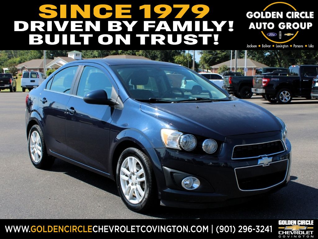 Blue Velvet Metallic 2016 Chevrolet Sonic Sedan Front-Wheel Drive 6-Speed Automatic