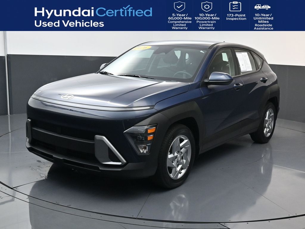 Denim Blue Pearl 2026 Hyundai Kona SUV / Crossover Front-Wheel Drive Continuously Variable Transmission