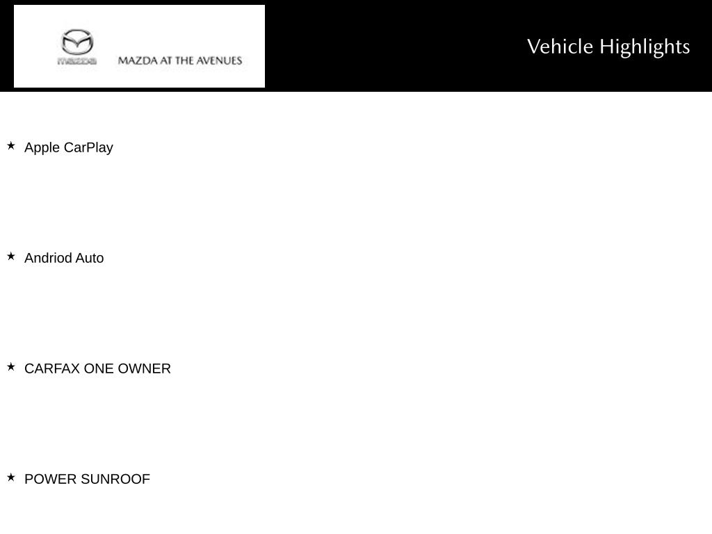 2023 Mazda CX-5 S Premium Plus package