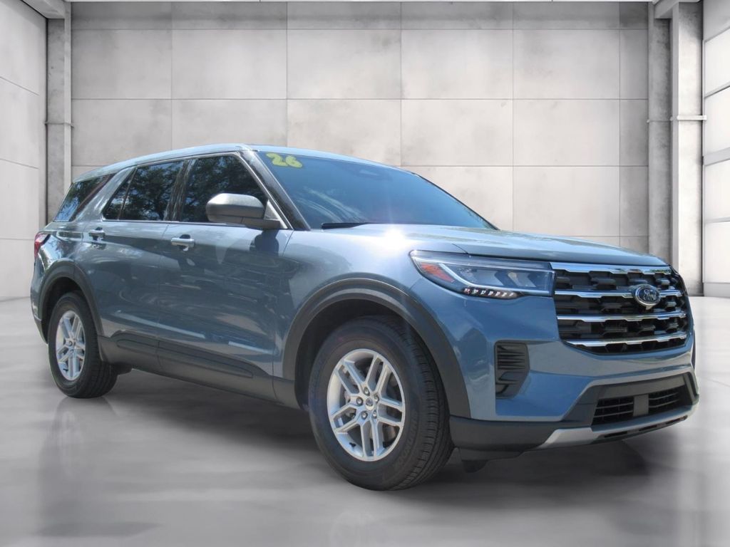Vapor Blue 2026 Ford Explorer SUV / Crossover Rear-Wheel Drive Automatic