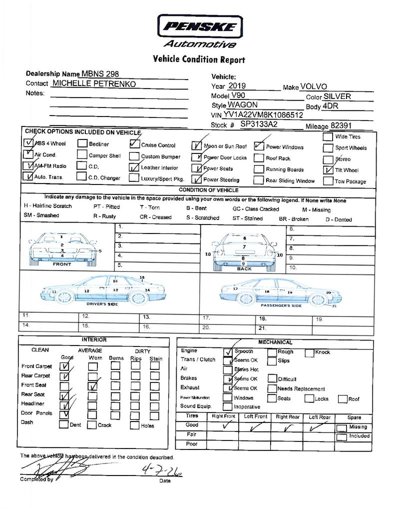 Thumbnail: 2019 Volvo V90 - 22