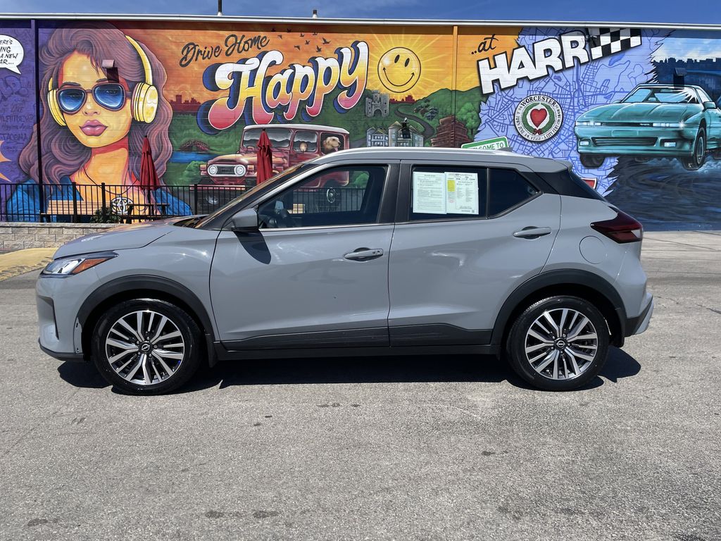 Used 2023 Nissan Kicks SV with VIN 3N1CP5CV8PL574827 for sale in Worcester, MA