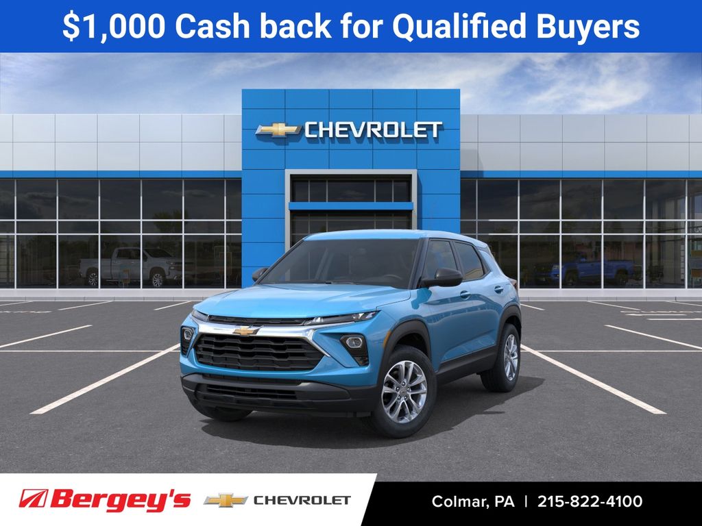 Marina Blue Metallic 2026 Chevrolet Trailblazer SUV / Crossover Four-Wheel Drive 9-Speed Automatic