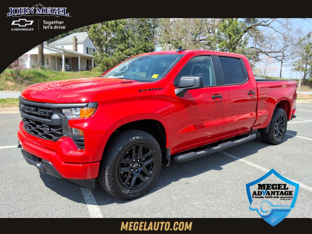 2025 Chevrolet Silverado 1500 Custom Crew Cab 4WD