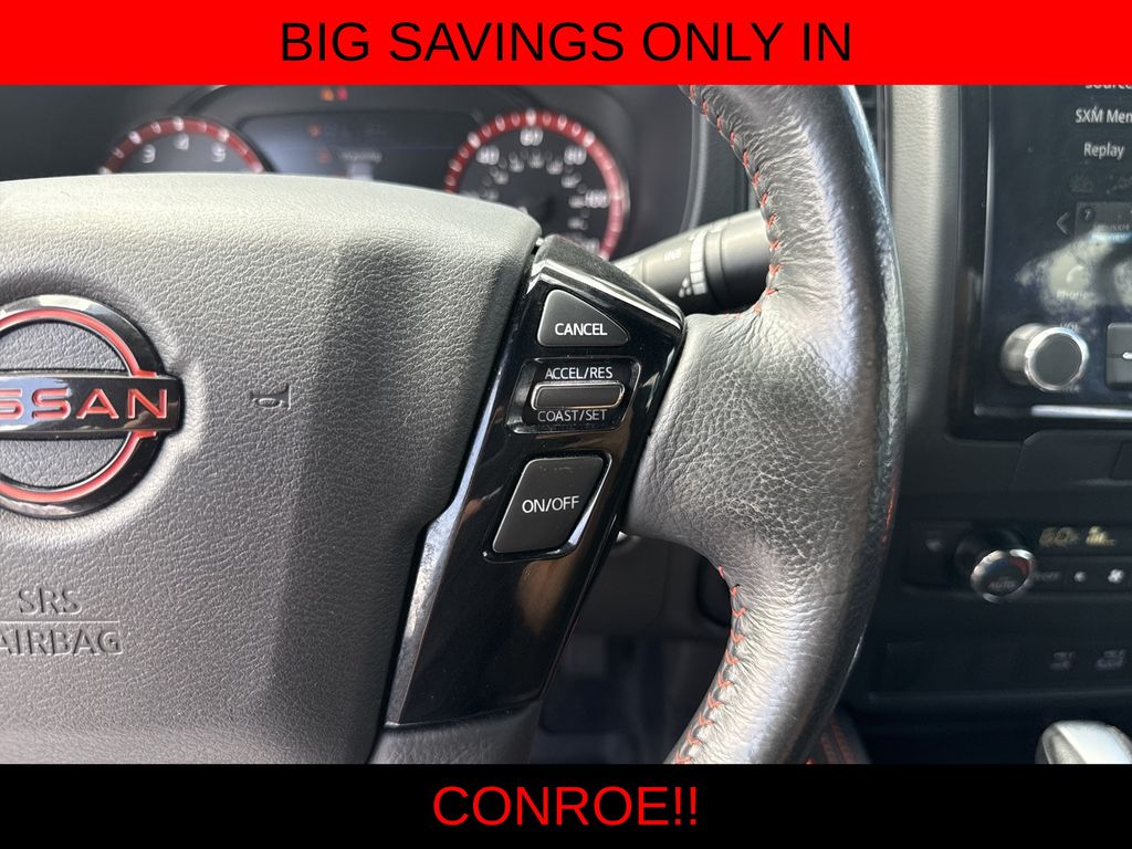 2022 Nissan Frontier PRO-X White at Central Houston Nissan