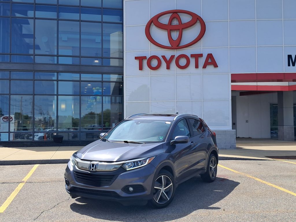 Gray 2022 Honda HR-V SUV / Crossover All-Wheel Drive Continuously Variable Transmission