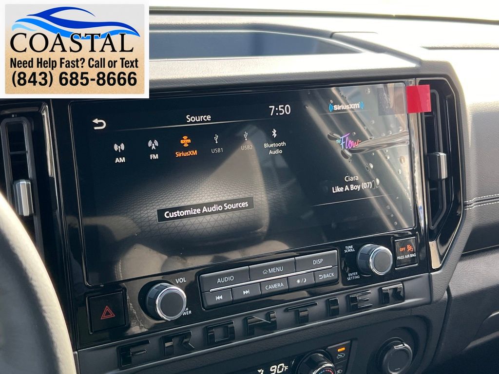 2026 Nissan Frontier SV White at Lugoff Nissan