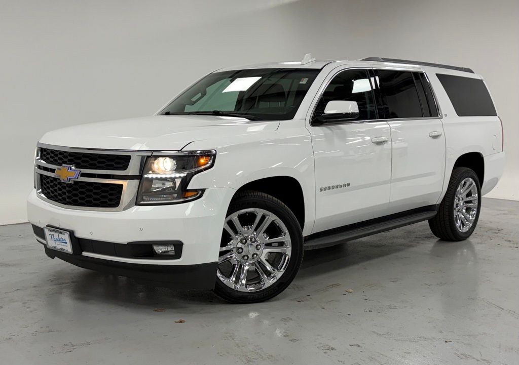 Summit White 2020 Chevrolet Suburban SUV / Crossover Four-Wheel Drive 6-Speed Automatic Overdrive