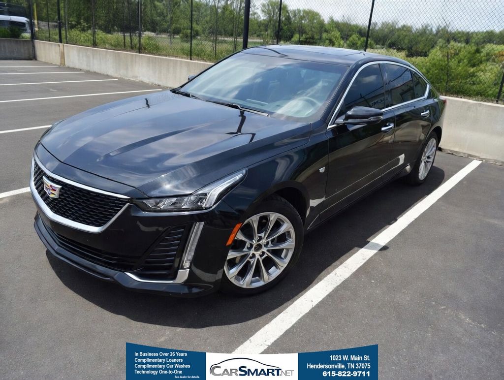 Black Raven 2022 Cadillac CT5 Premium Luxury AWD Sedan All-Wheel Drive Automatic