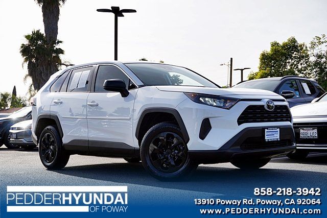 White 2022 Toyota RAV4 SUV / Crossover Front-Wheel Drive 8-Speed Automatic
