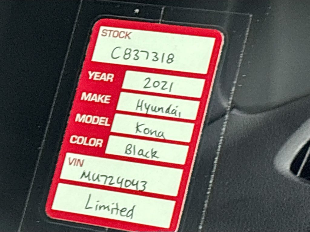 2021 Hyundai Kona Limited