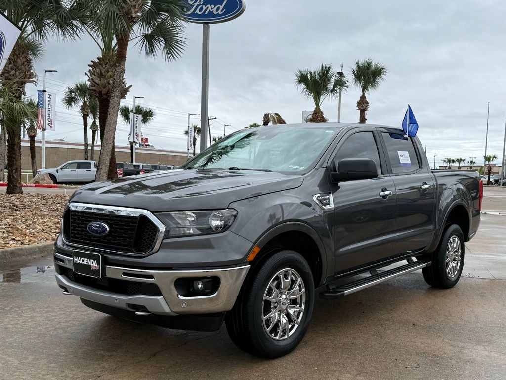 Gray (Magnetic) 2019 Ford Ranger XLT SuperCrew RWD Pickup Truck 4X2 Automatic