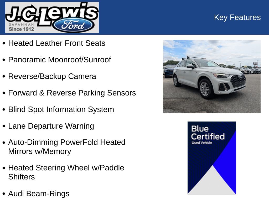 2022 Audi Q5 Premium 45 TFSI S line quattro S tronic