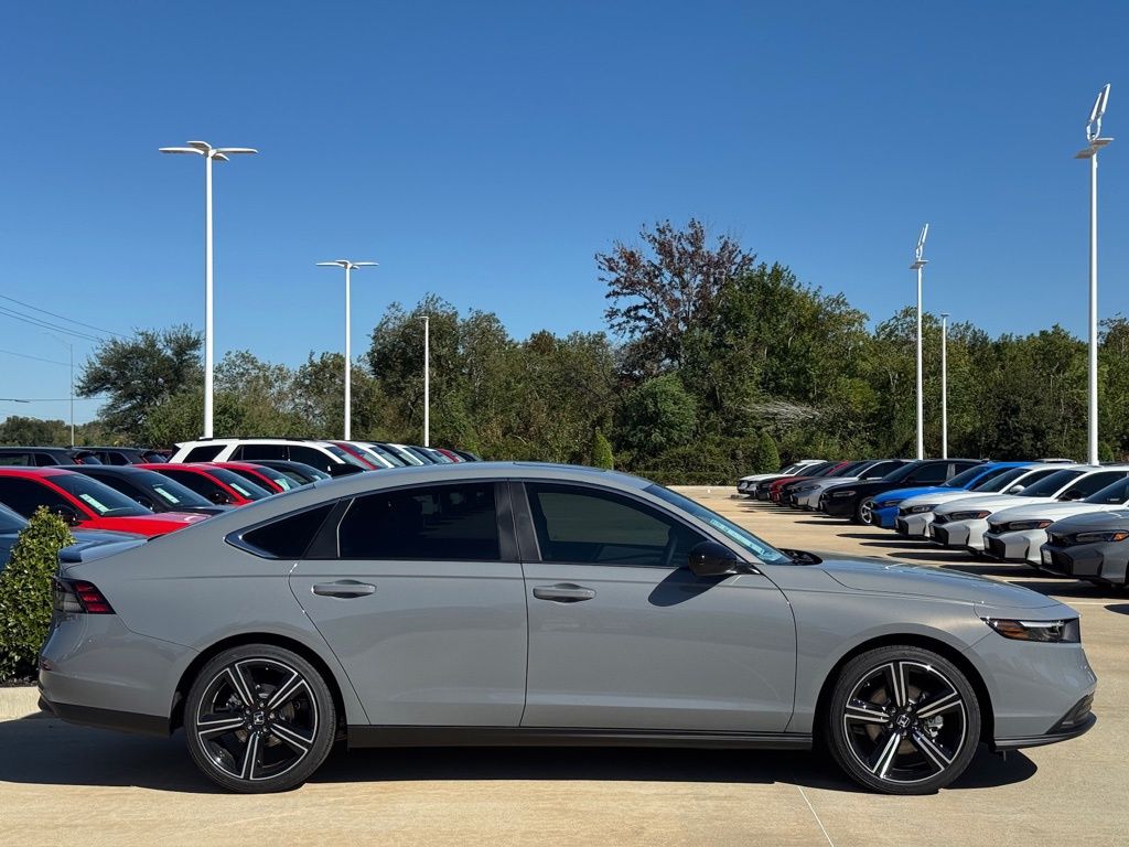 2025 Honda Accord Hybrid Sport Gray at Classic Elite Chevrolet Hwy 6