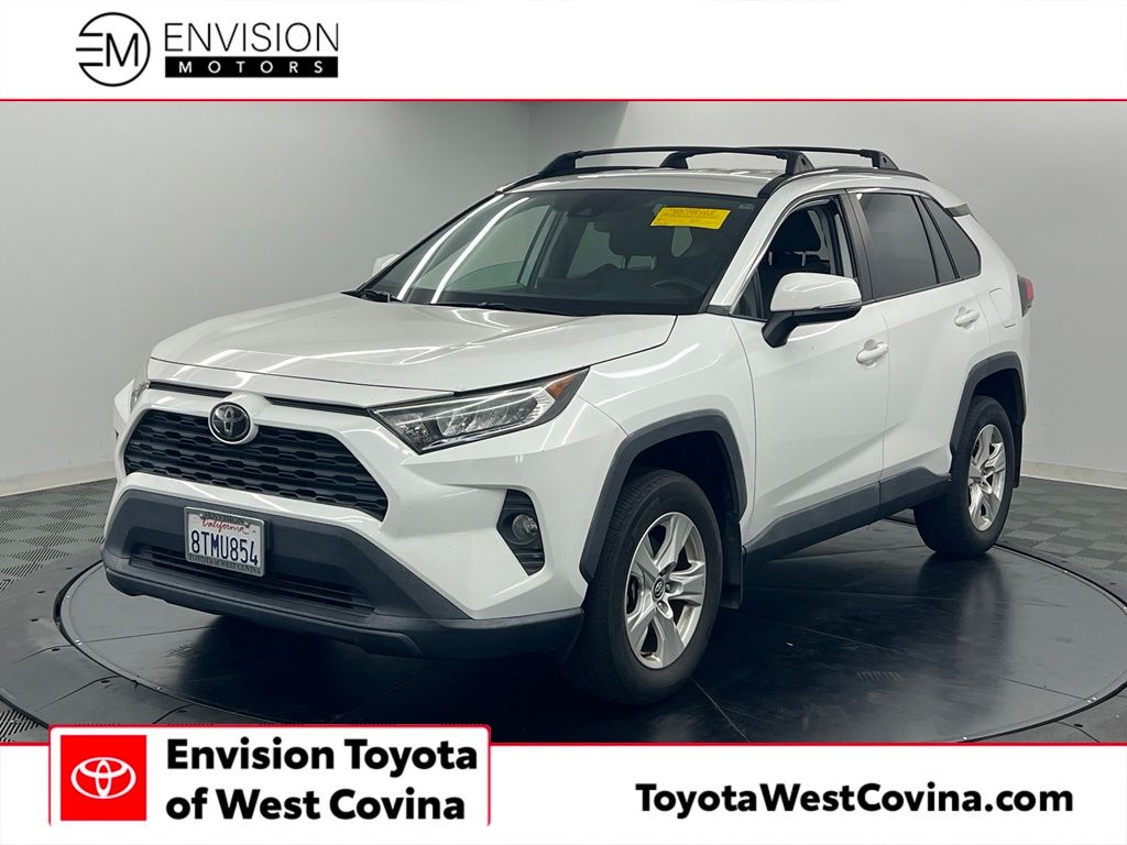 Super White 2021 Toyota RAV4 SUV / Crossover All-Wheel Drive 8-Speed Automatic