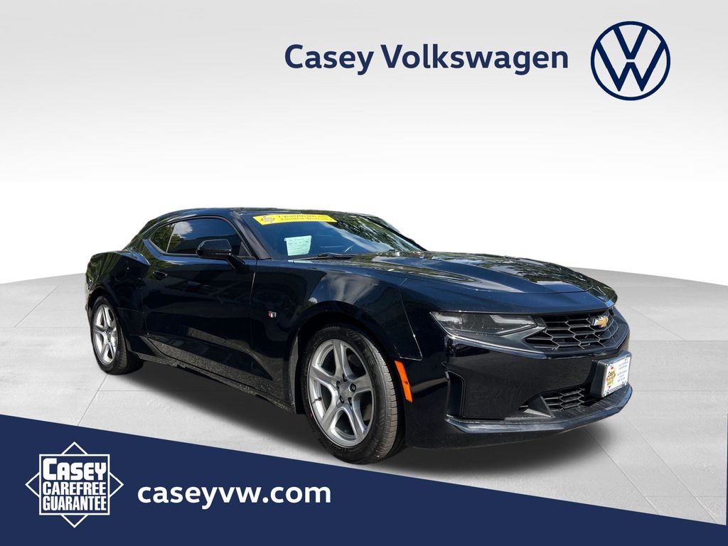 Black 2022 Chevrolet Camaro Coupe Rear-Wheel Drive 8-Speed Automatic