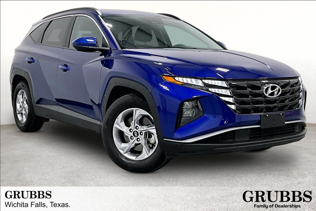 Intense Blue 2024 Hyundai Tucson SUV / Crossover Front-Wheel Drive 8-Speed Automatic