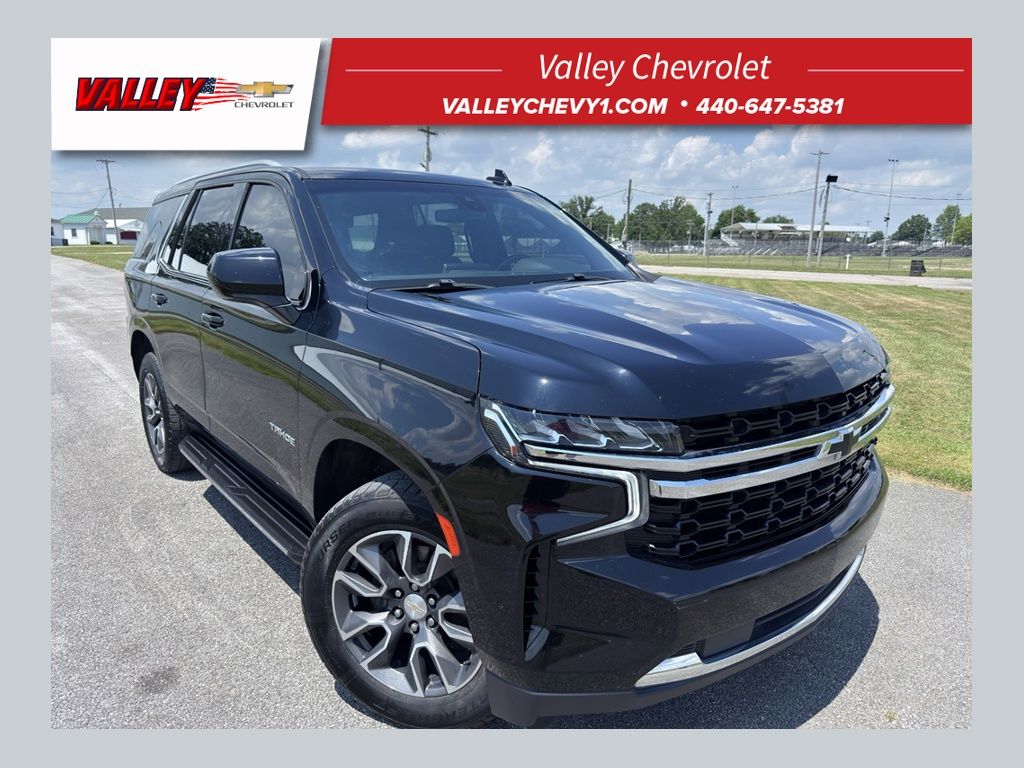 Black 2021 Chevrolet Tahoe SUV / Crossover Four-Wheel Drive