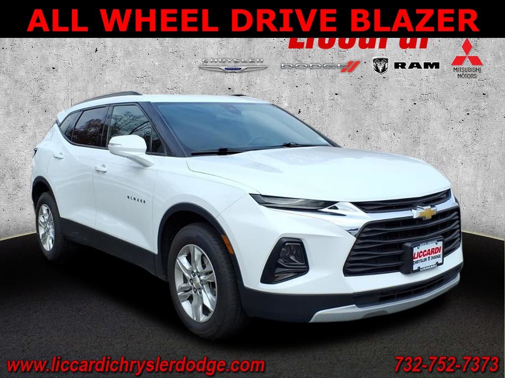 Summit White 2022 Chevrolet Blazer 2LT AWD SUV / Crossover All-Wheel Drive 9-Speed Automatic