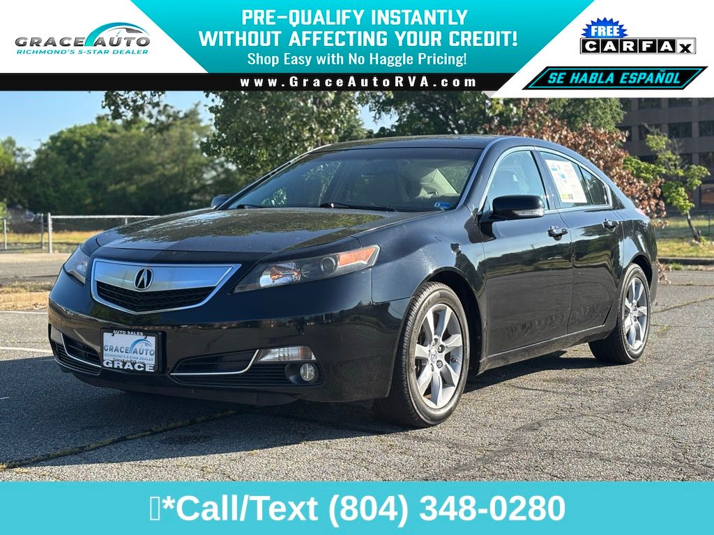 Crystal Black Pearl 2012 Acura TL FWD with Technology Package Sedan Front-Wheel Drive 6-Speed Automatic