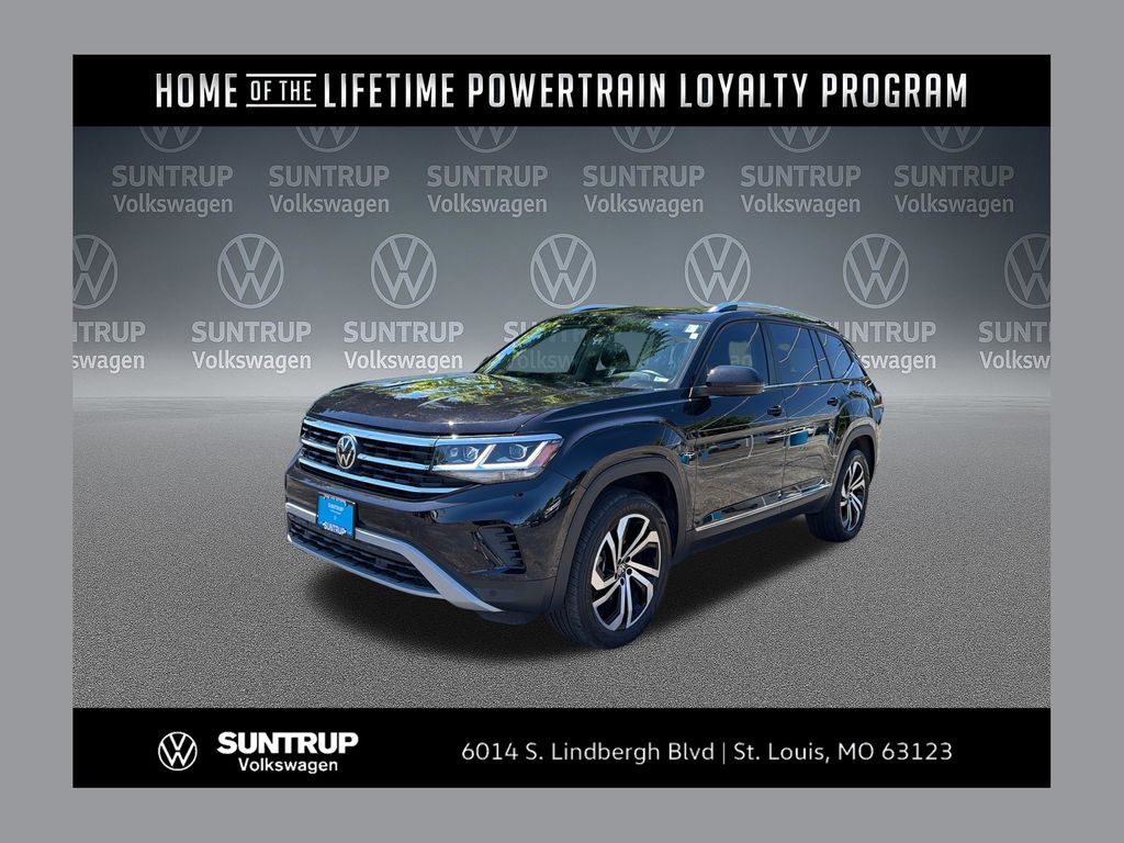 Deep Black Pearl 2023 Volkswagen Atlas   8-Speed Automatic