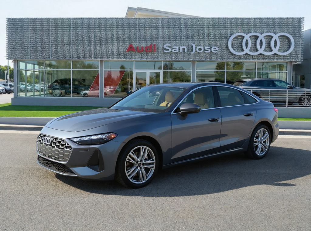 Horizon Blue Metallic 2026 Audi A5 quattro Premium Plus TFSI Sedan All-Wheel Drive 7-Speed Automatic
