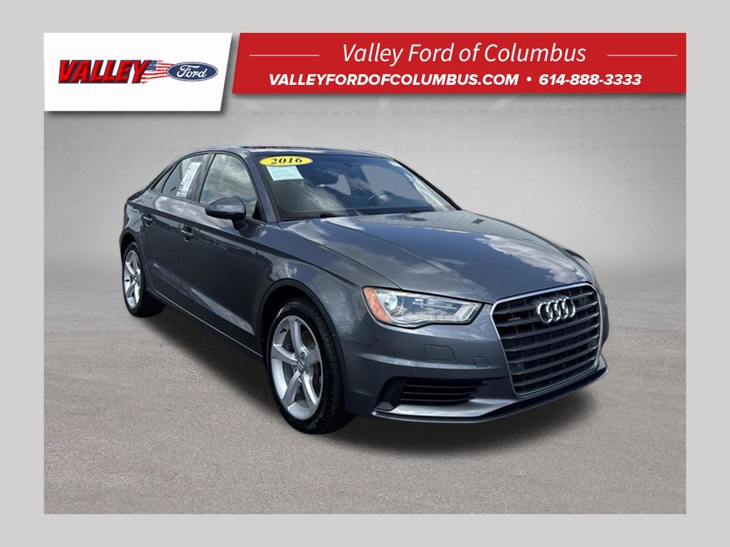 Monsoon Gray Metallic 2016 Audi A3 Sedan All-Wheel Drive 6-Speed Automatic