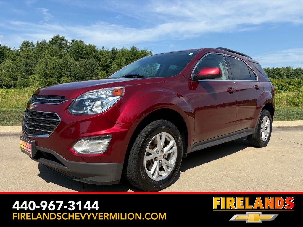 Siren Red Tintcoat 2017 Chevrolet Equinox SUV / Crossover Front-Wheel Drive 6-Speed Automatic Overdrive